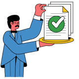 e-commerce _ service, receipt, document, confirm, complete, checkmark, server, waiter@2x