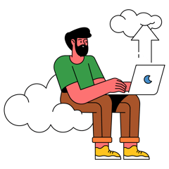 storage _ work from home, upload, archive, backup, data, database, online, cloud, transfer@2x